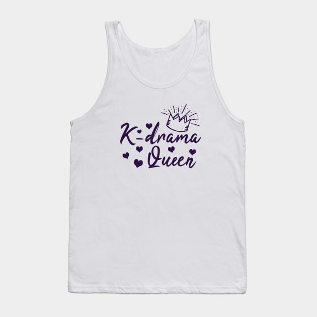 K-Drama Queen Tank Top by LunaMay